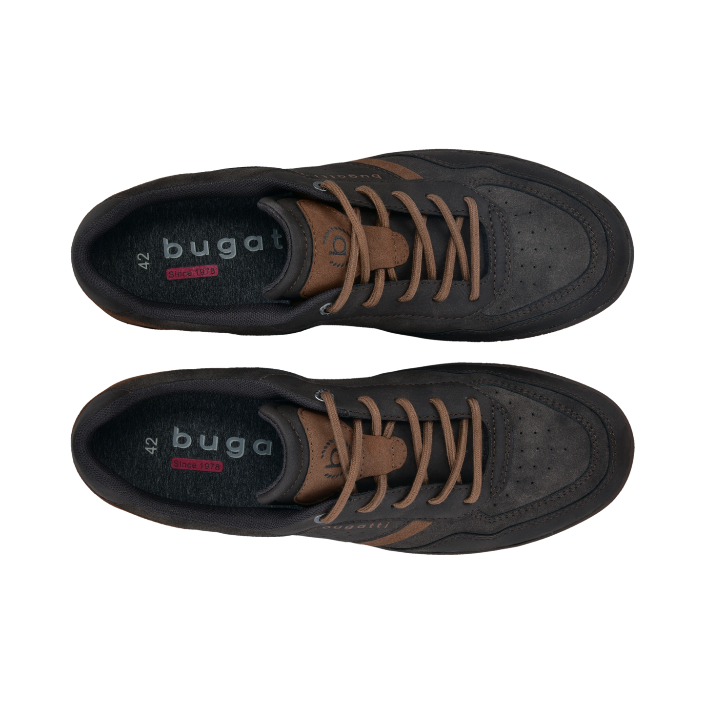 Bugatti 322-AXI01-5900-6100 Dark Brown Trainers