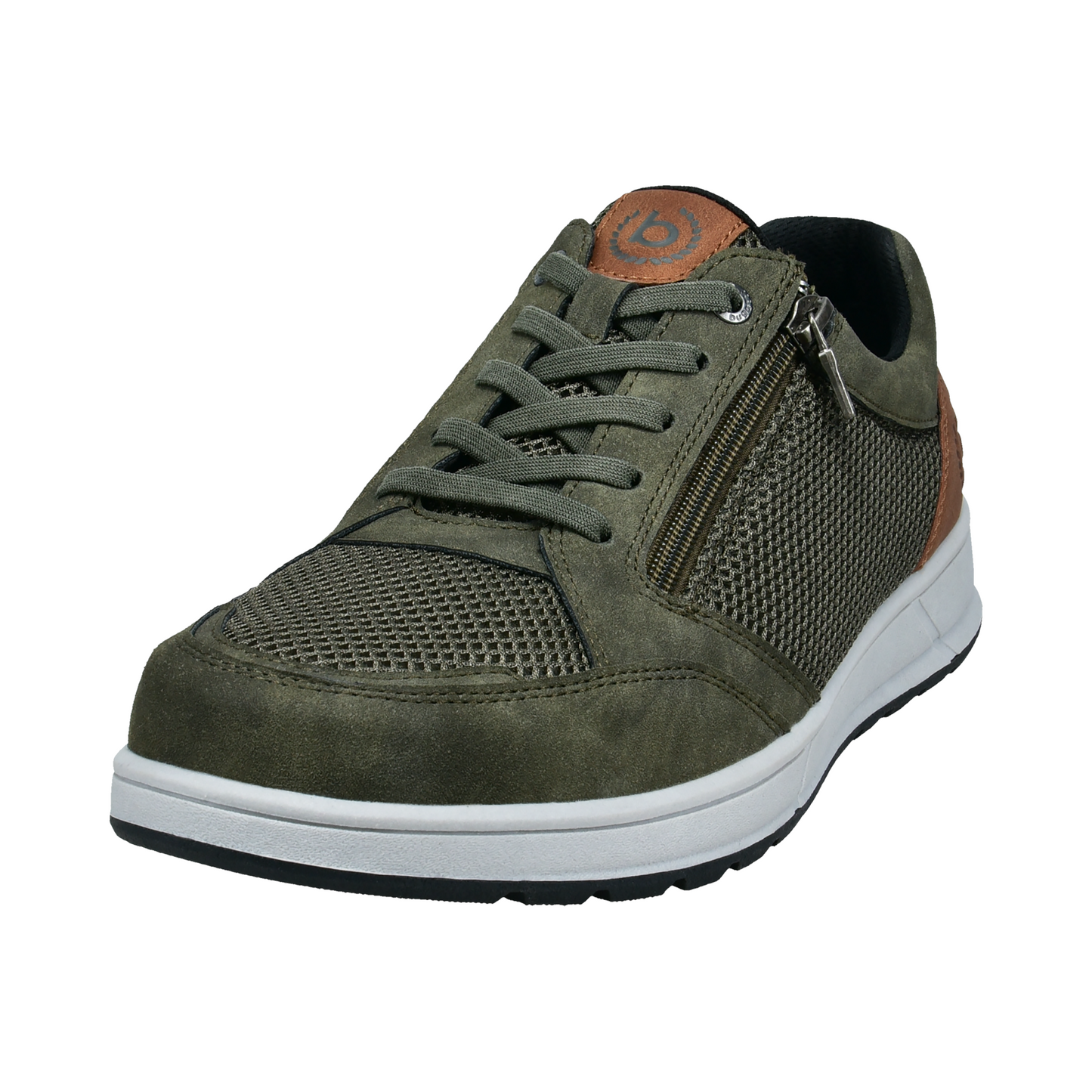 Bugatti 331-Afb05-6900-7100 Dark Green Lace-Up