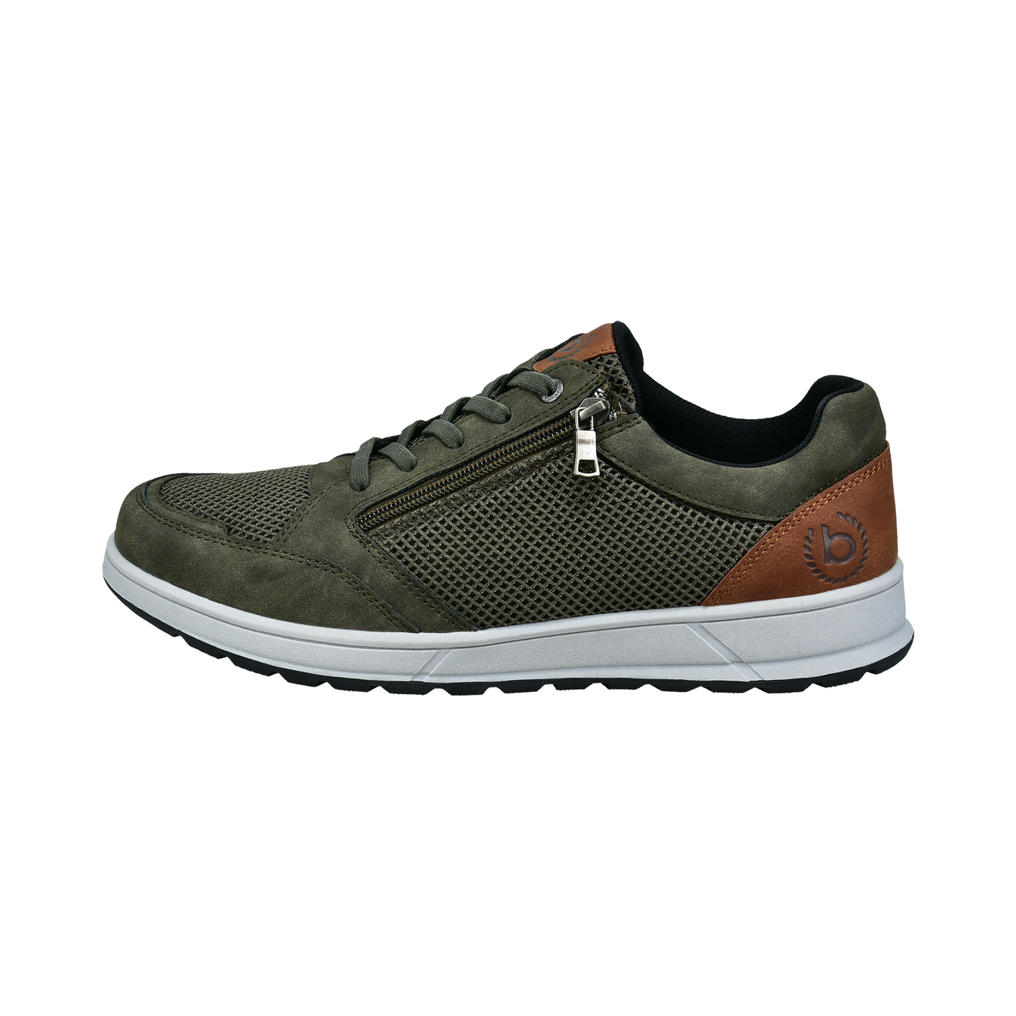 Bugatti 331-Afb05-6900-7100 Dark Green Lace-Up