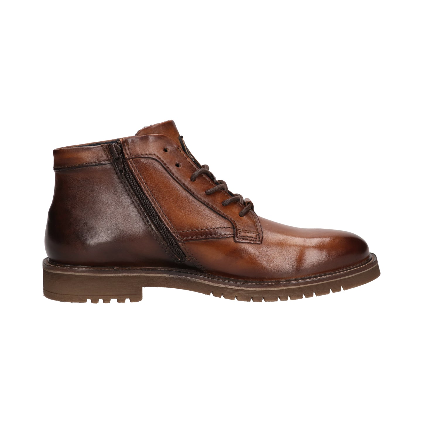 Bugatti 331-AO930-1010-6361 Cognac Lace-up Boots