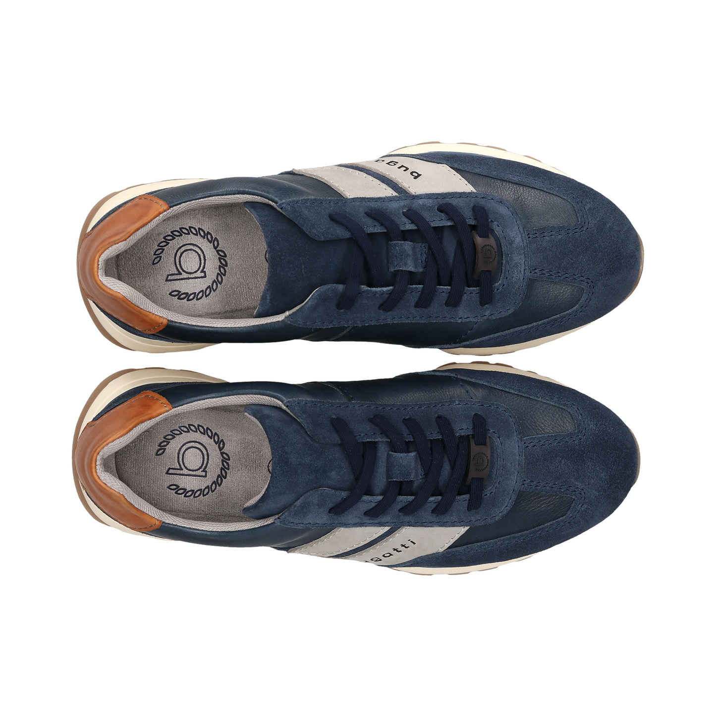 Bugatti 331-Awc01-1410-4040 Blue Lace-Up