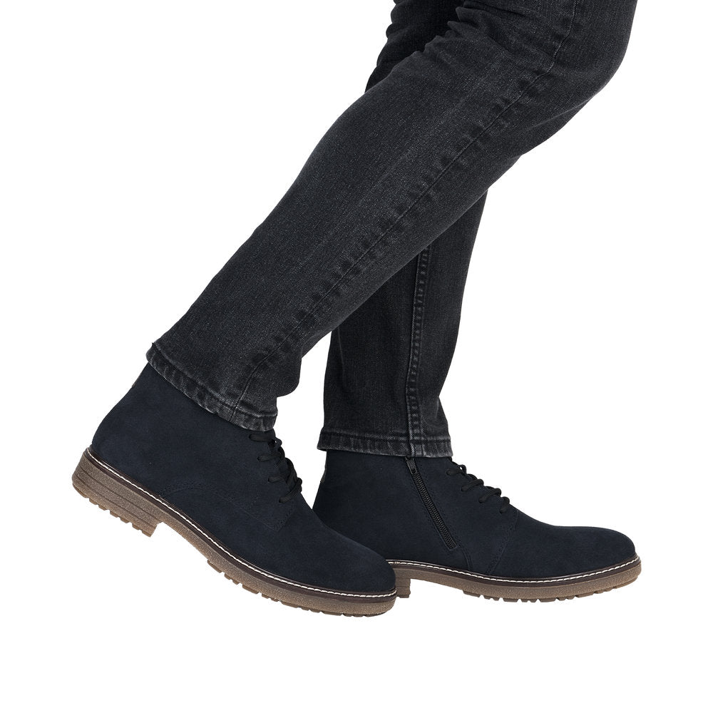 Rieker 33106-14 Navy Boots