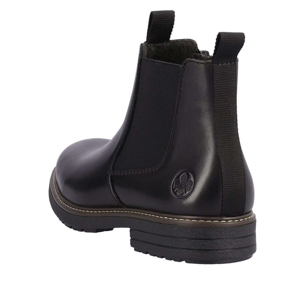 Rieker 33180-00 Black Boots