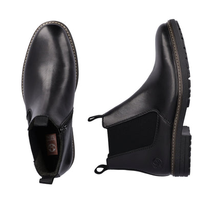 Rieker 33180-00 Black Boots