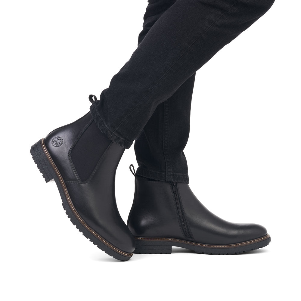 Rieker 33180-00 Black Boots