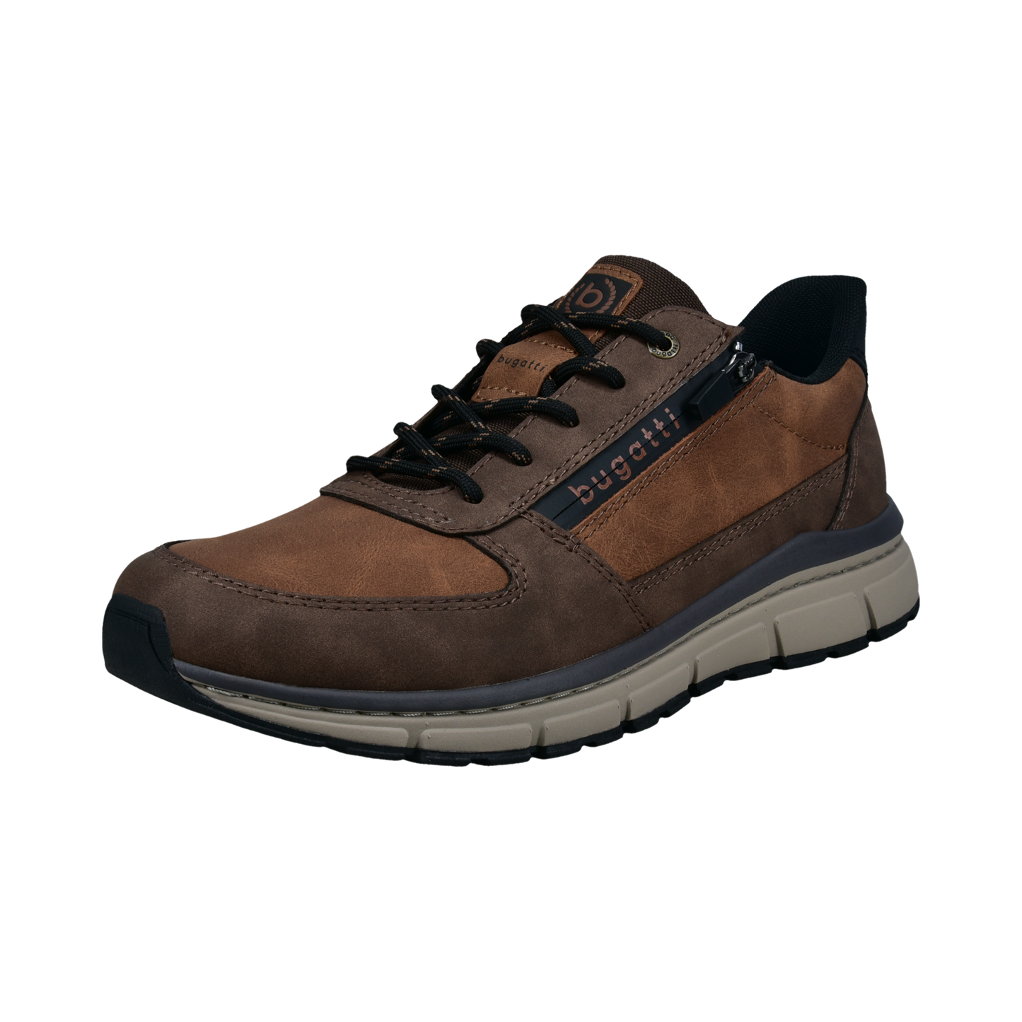 Bugatti 332-AOS06-5959-6063 Brown/Cognac Trainers