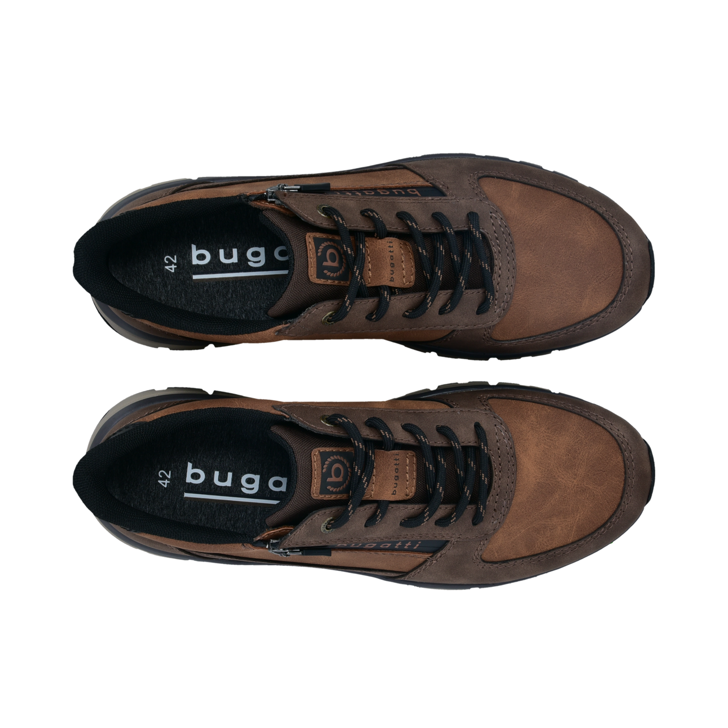 Bugatti 332-AOS06-5959-6063 Brown/Cognac Trainers