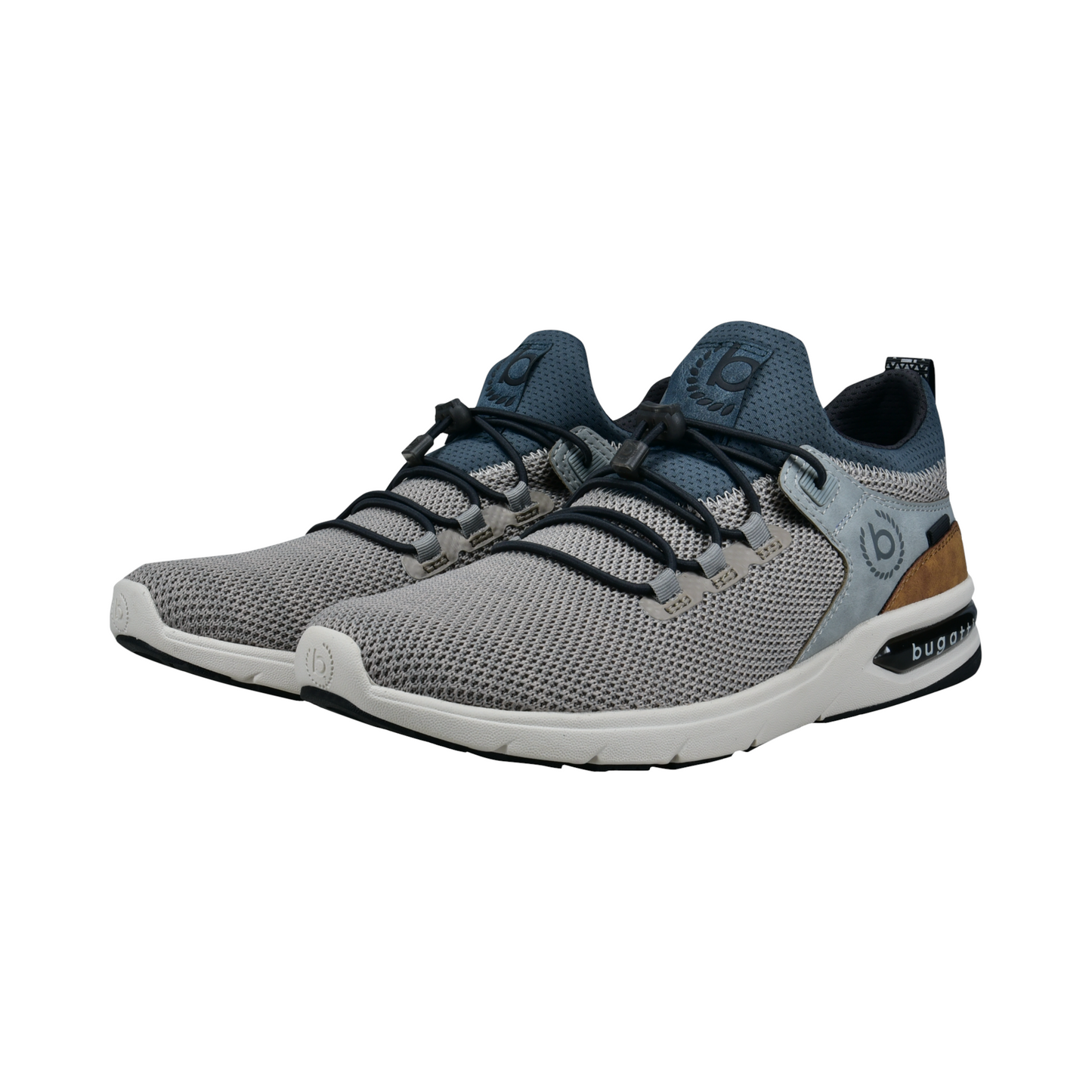 Bugatti 342-65860-6969-5211 Beige/Dark Grey Slip On