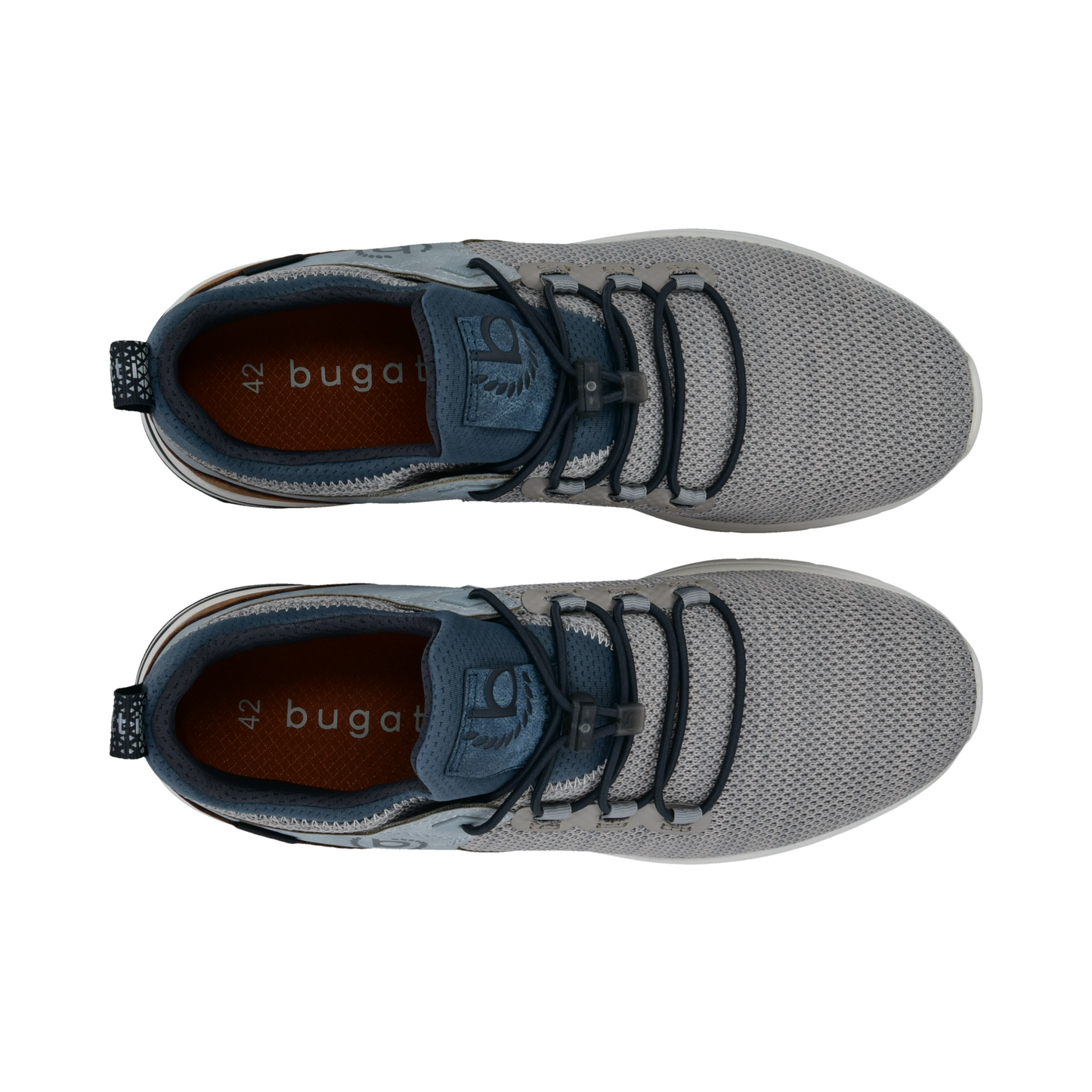 Bugatti 342-65860-6969-5211 Beige/Dark Grey Slip On
