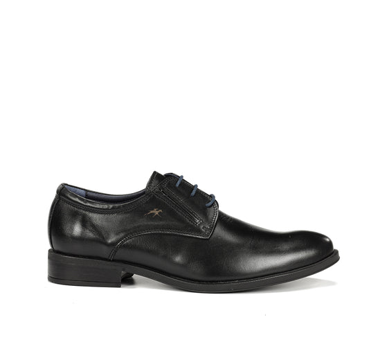 Fluchos 8410W Memory Black Extra Wide Black Casual Shoes