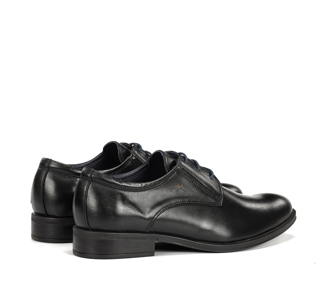 Fluchos 8410W Memory Black Extra Wide Black Casual Shoes