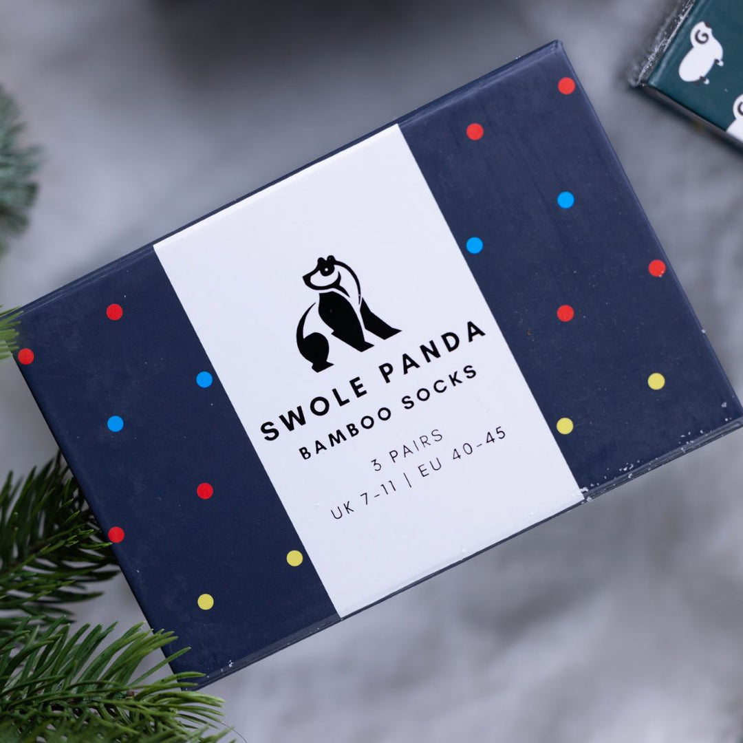 Swole Panda Multi Spot Gift Set - 3 Pairs