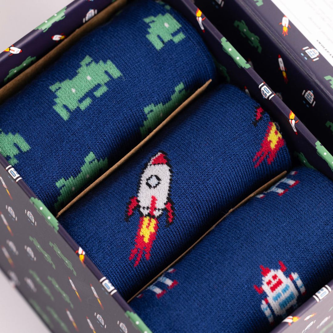 Swole Panda Outer Space Gift Set - 3 Pairs
