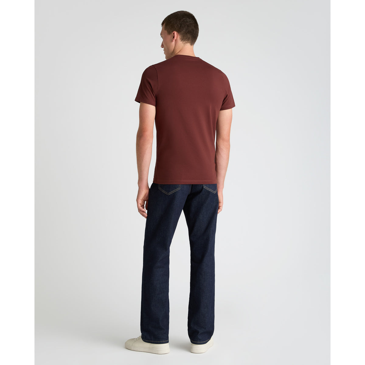 Remus Uomo 53121A 59 Dark Blue Red Plain T-Shirt