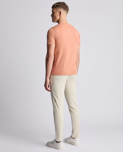 Remus Uomo 53121A 625 Salmon Plain T-Shirt