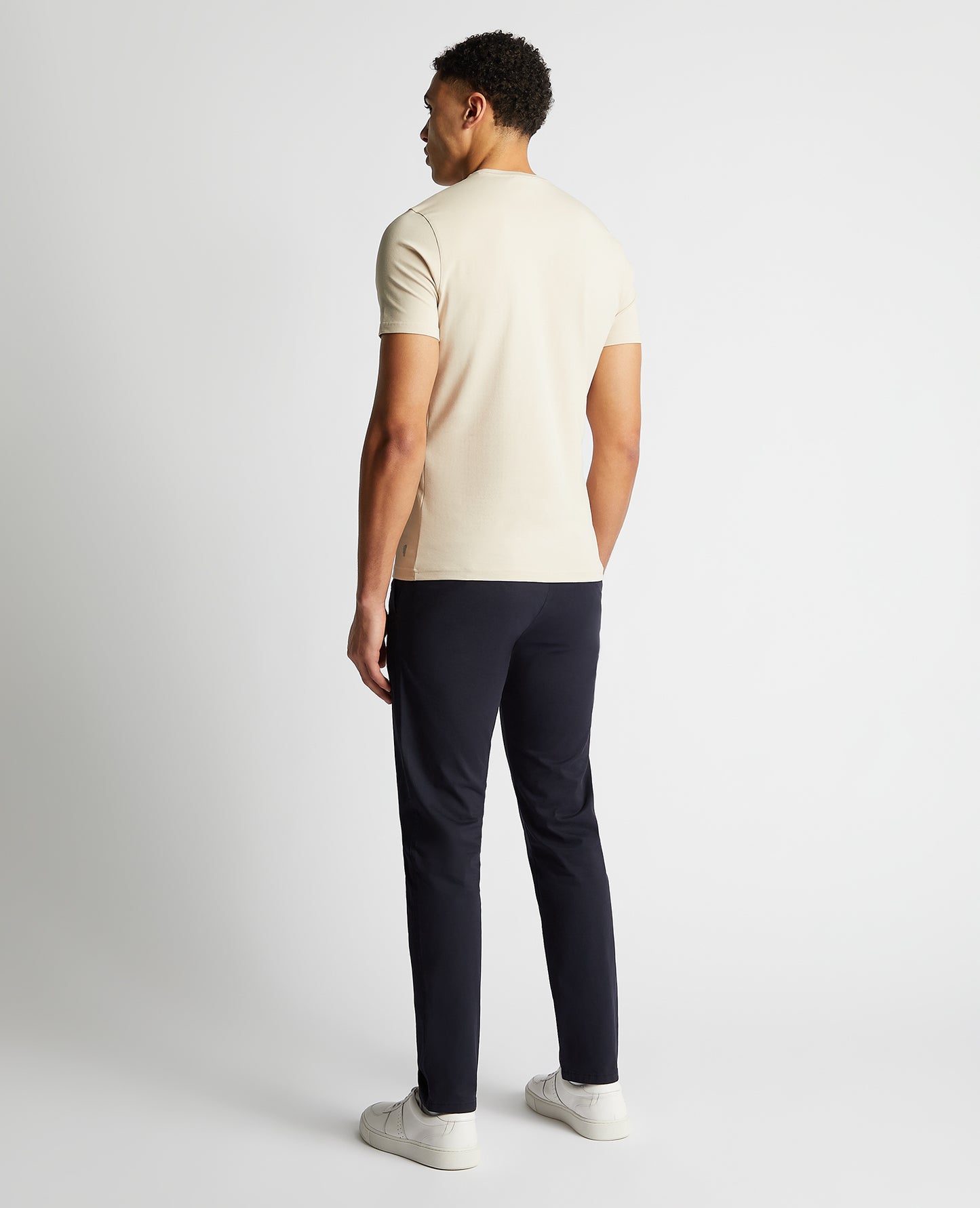 Remus Uomo 53121A 91 Stone Plain Branded T-Shirt