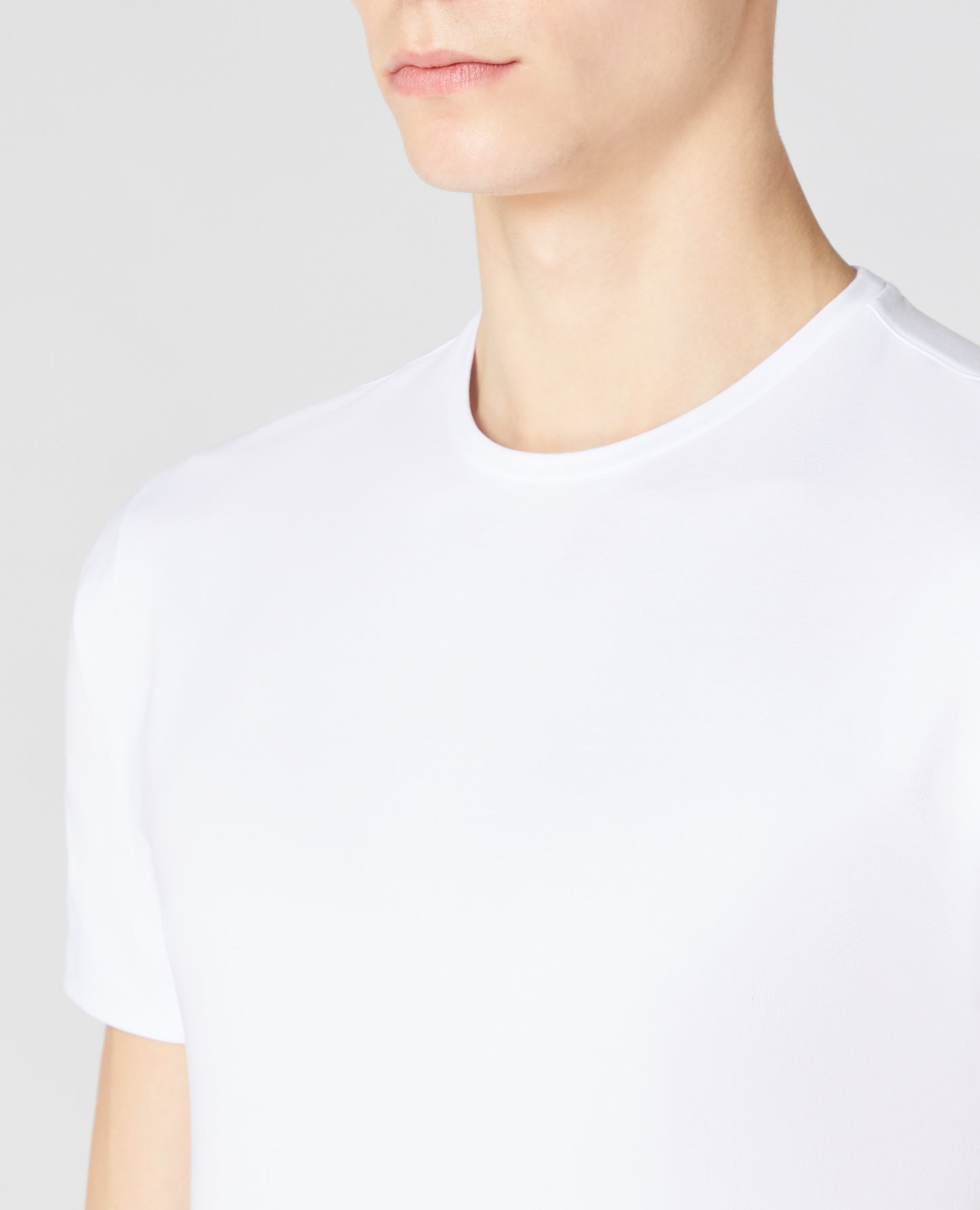 Remus Uomo 53121 01 White Plain T-Shirt