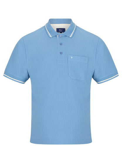 Drifter 55101 22 Light Blue Polo Shirt