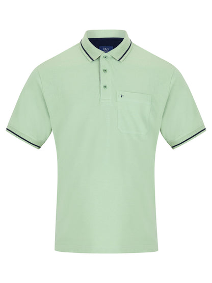 Drifter 55101 32 Light Green/Grey Polo Shirt