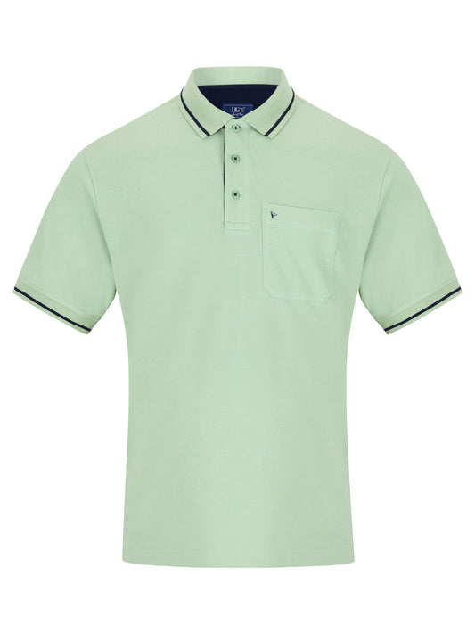 Drifter 55101 32 Light Green/Grey Polo Shirt