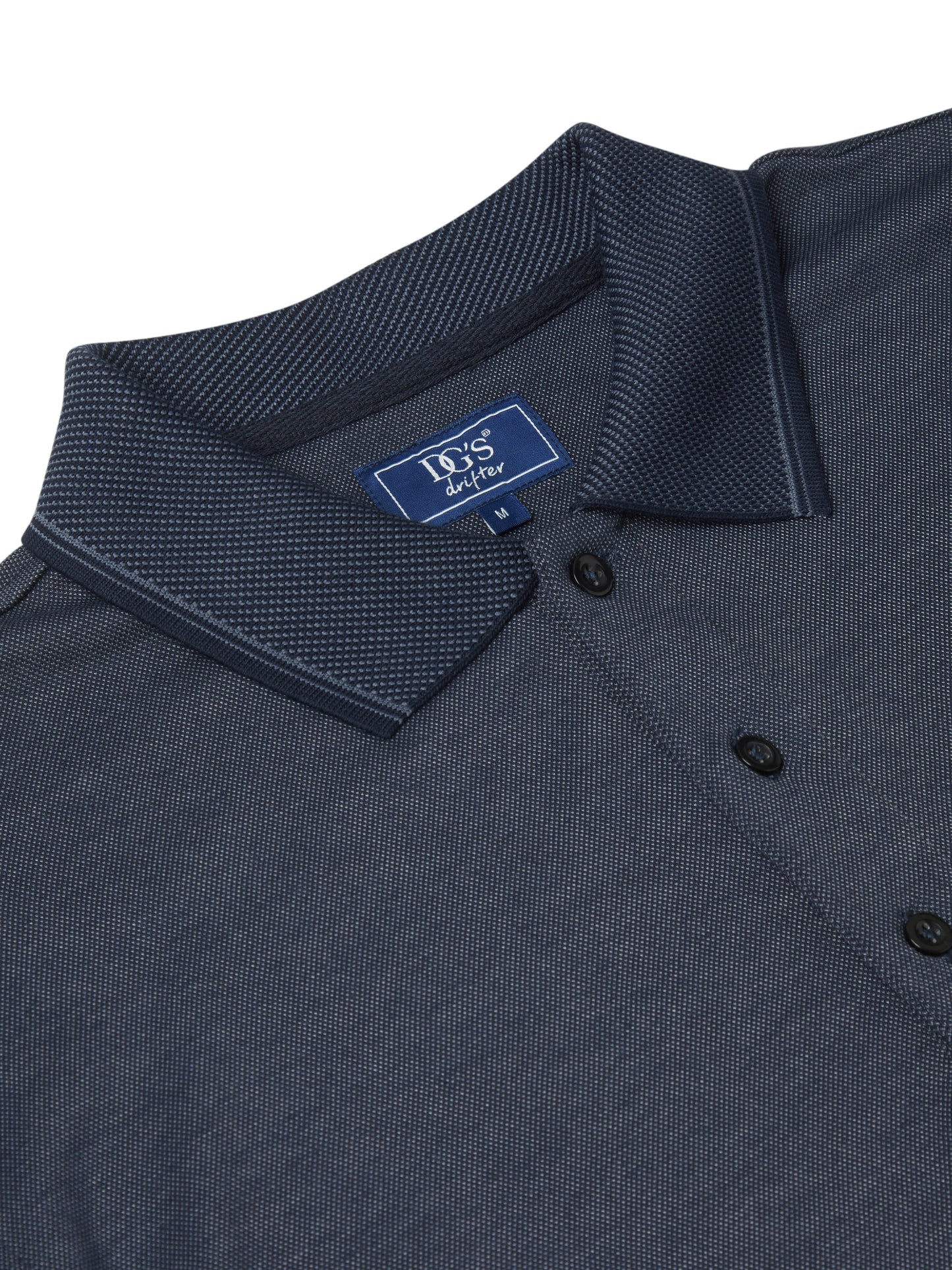 Drifter 55106 27 Dark Blue Long Sleeve Polo