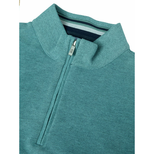 Drifter 55120 26 Teal Half Zip Sweatshirt