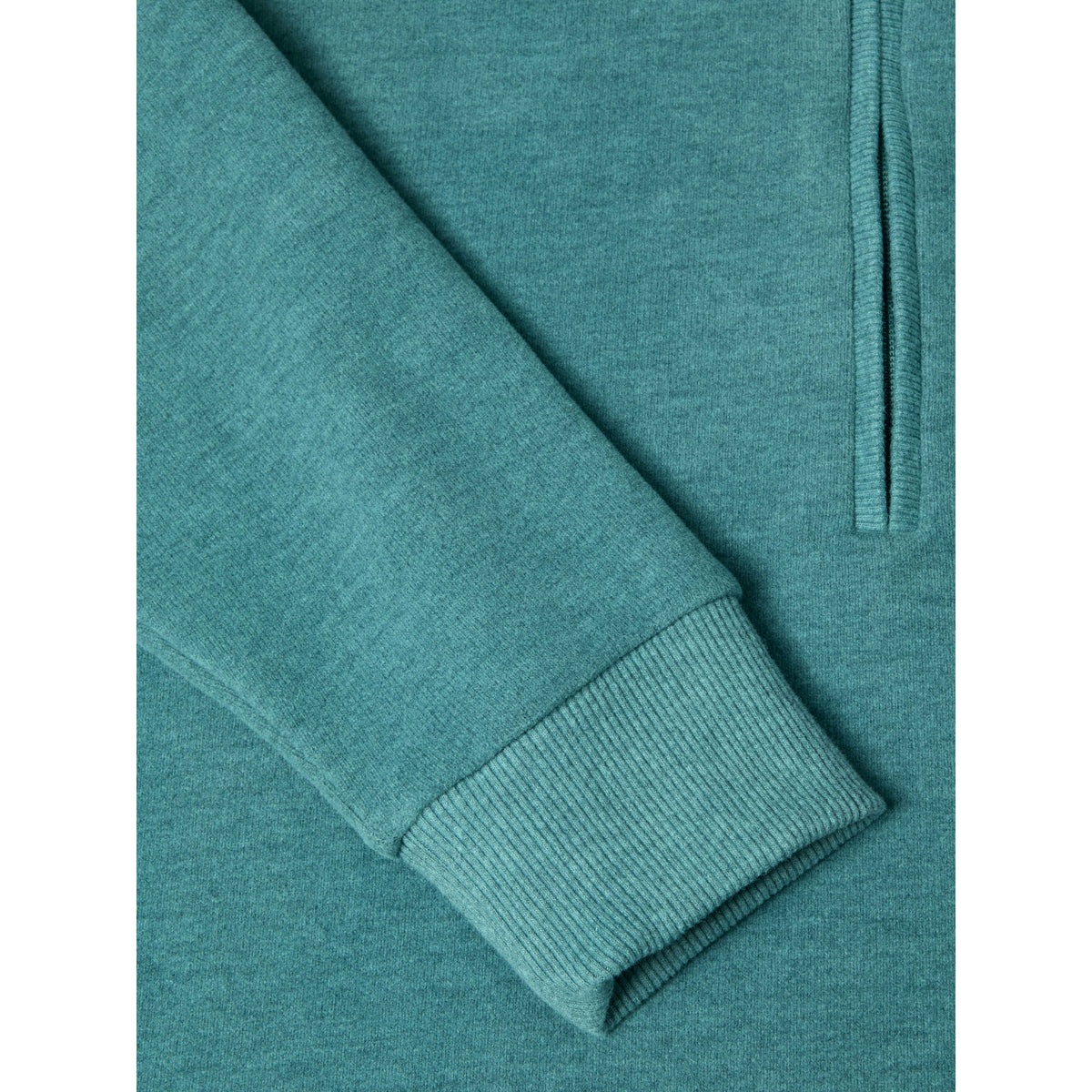 Drifter 55120 26 Teal Half Zip Sweatshirt