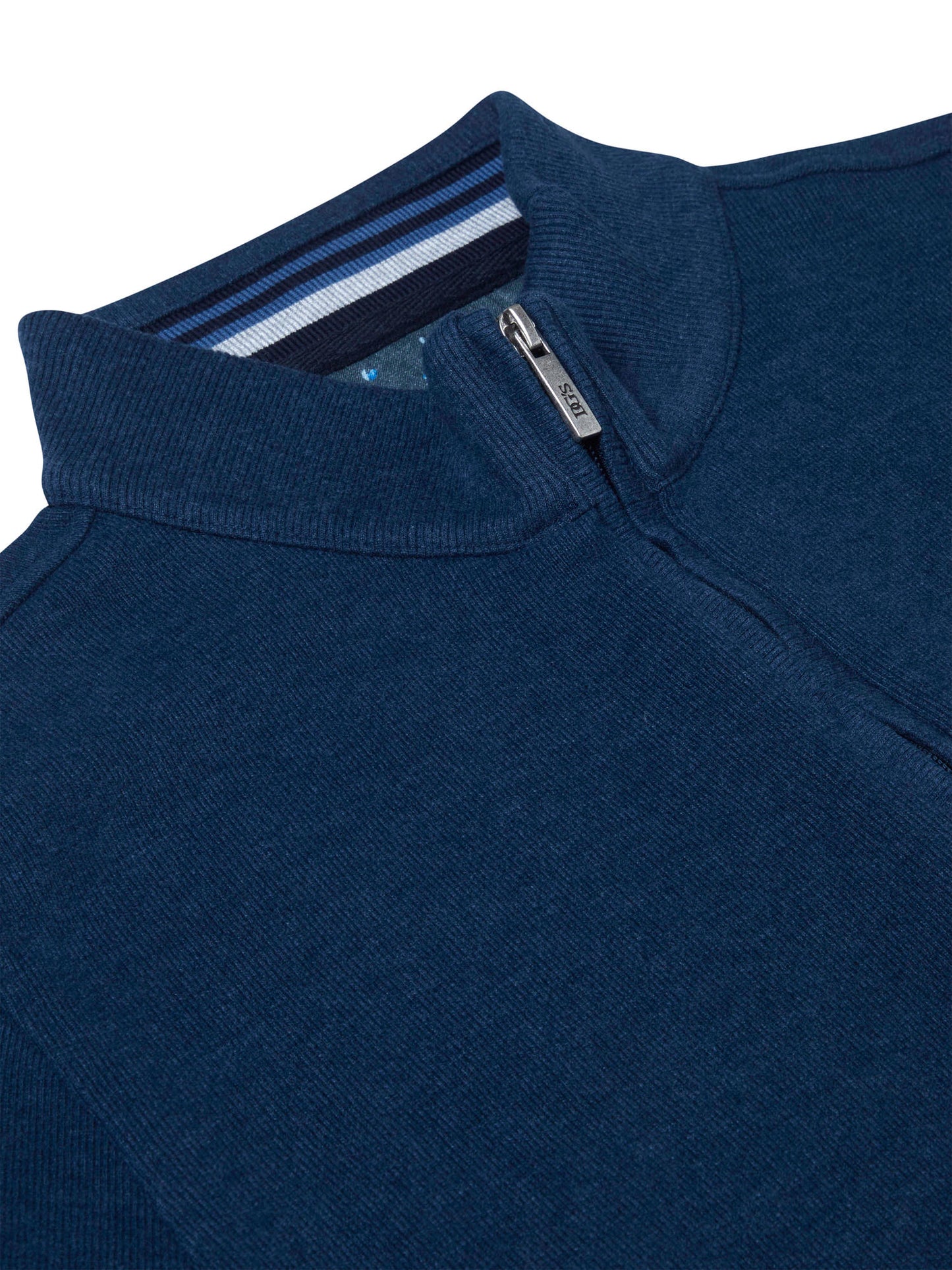 Drifter 55120 27 Dark Blue Half Zip Sweatshirt