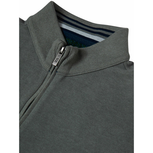 Drifter 55120 32 Light Green Half Zip Sweatshirt