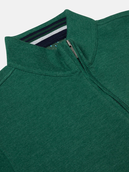 Drifter 55120 35 Green Half Zip Sweatshirt