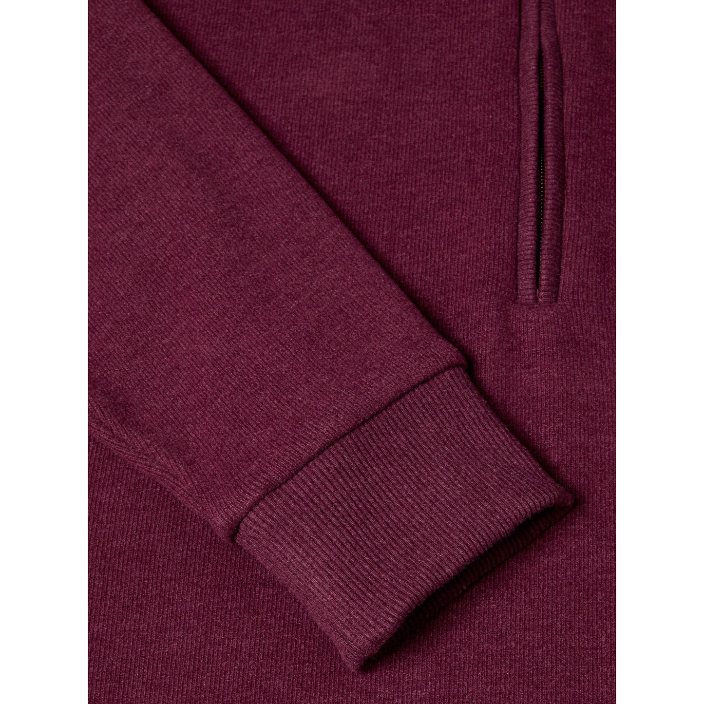Drifter 55120 67 Burgundy Half Zip Sweatshirt