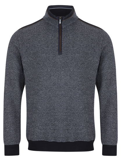 Drifter 55187 07 Grey Half Zip Sweatshirt