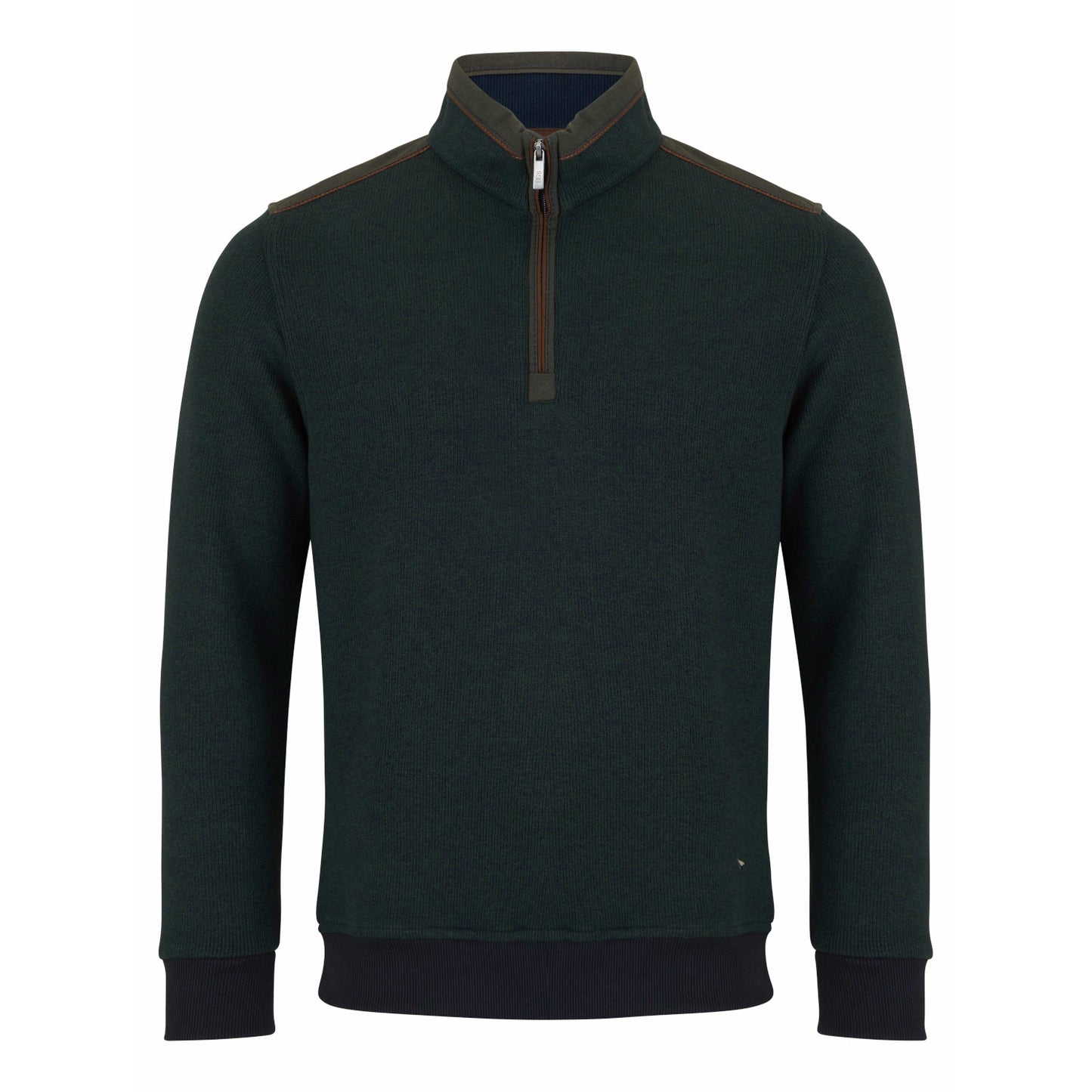 Drifter 55187 38 Dark Green Half Zip Sweatshirt