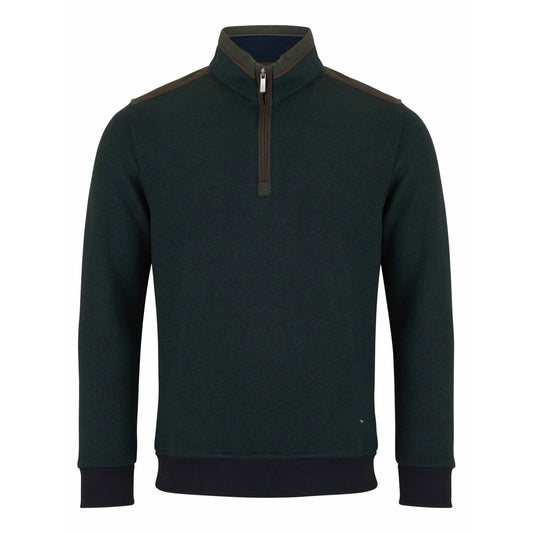 Drifter 55187 38 Dark Green Half Zip Sweatshirt