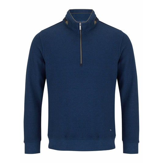 Drifter 55221 25 Air Force Blue Half Zip Sweatshirt