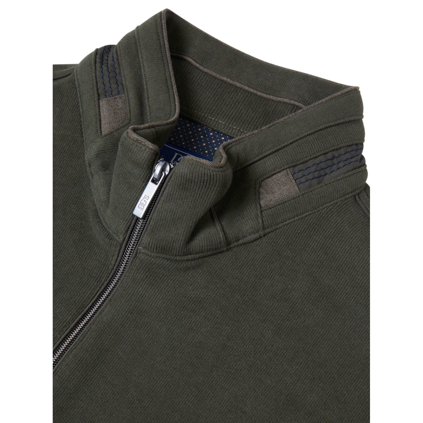 Drifter 55221 32 Light Green Half Zip Sweatshirt