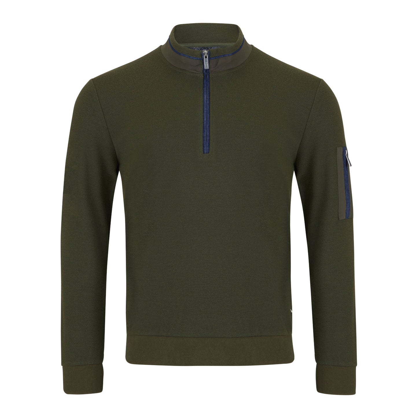 Drifter 55224 36 Green Half Zip Sweatshirt