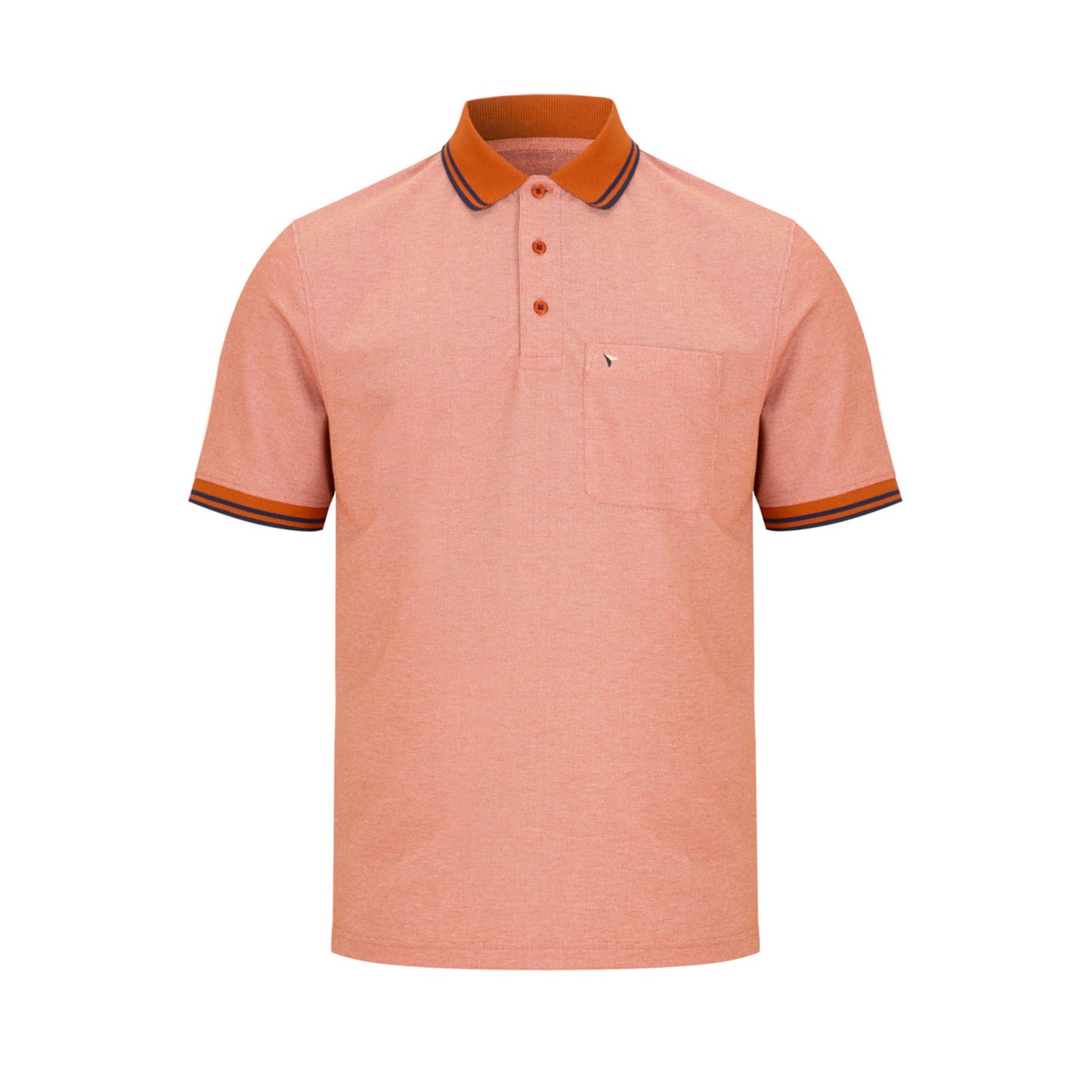Drifter 55357 58 Orange Short Sleeve Polo Shirt