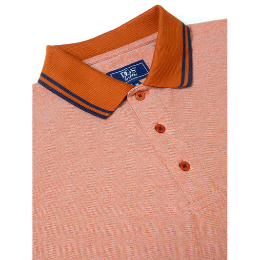 Drifter 55357 58 Orange Short Sleeve Polo Shirt
