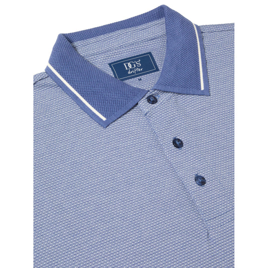 Drifter 55373 24 Blue Short Sleeve Polo Shirt