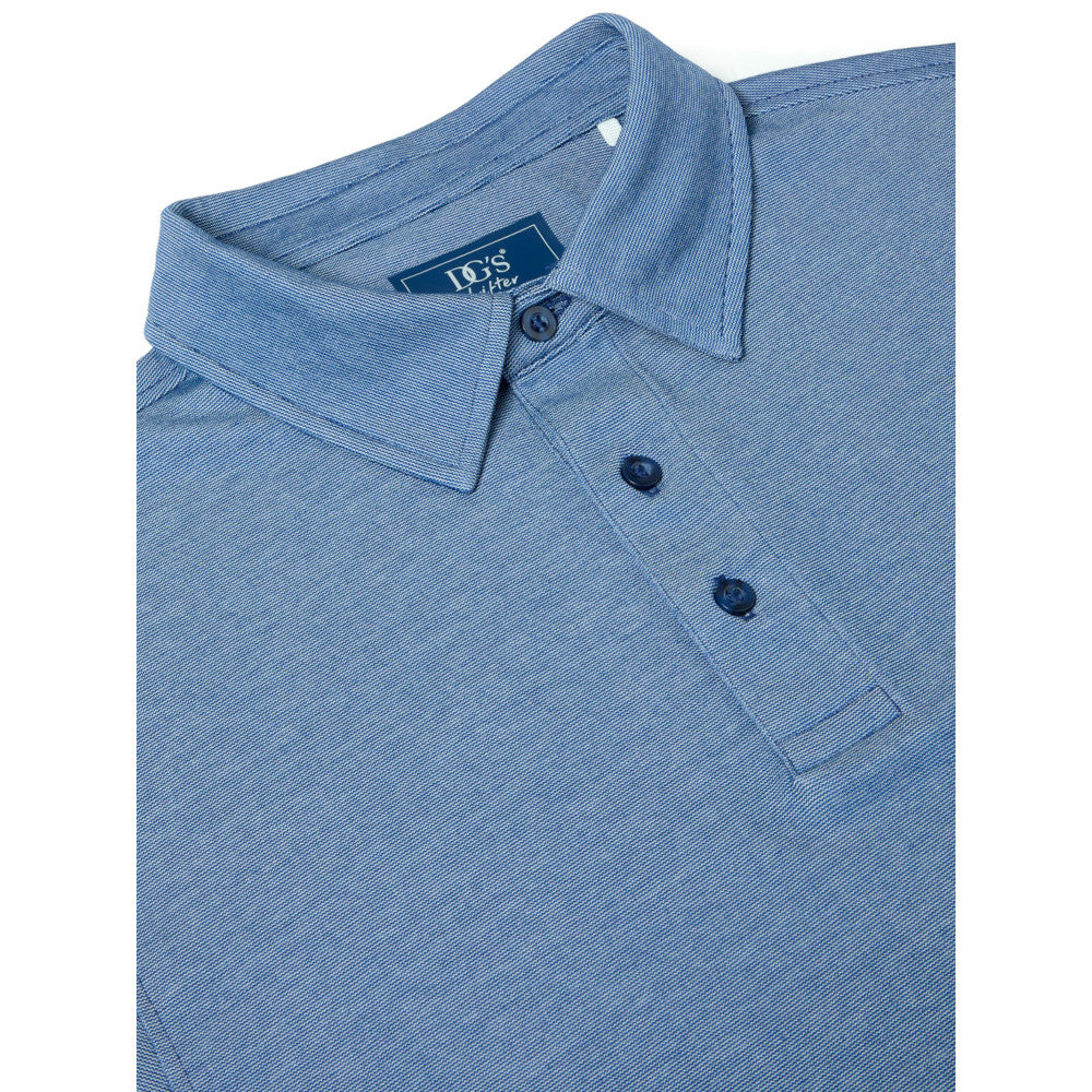 Drifter 55374 27 Dark Blue Short Sleeve Polo Shirt