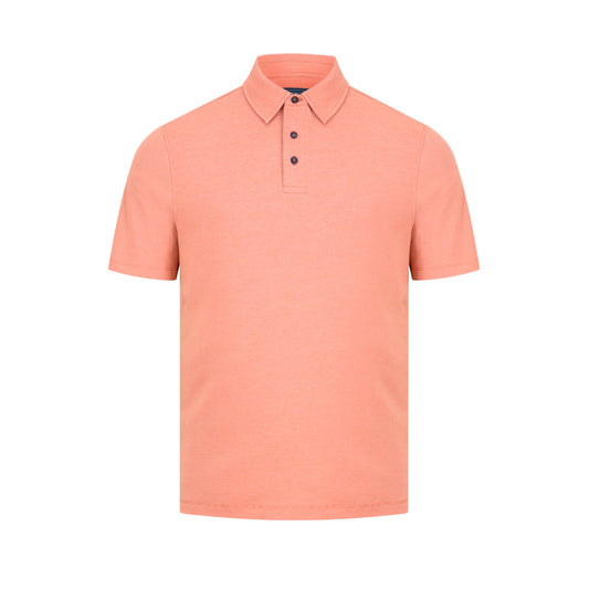 Drifter 55374 55 Light Orange Short Sleeve Polo Shirt