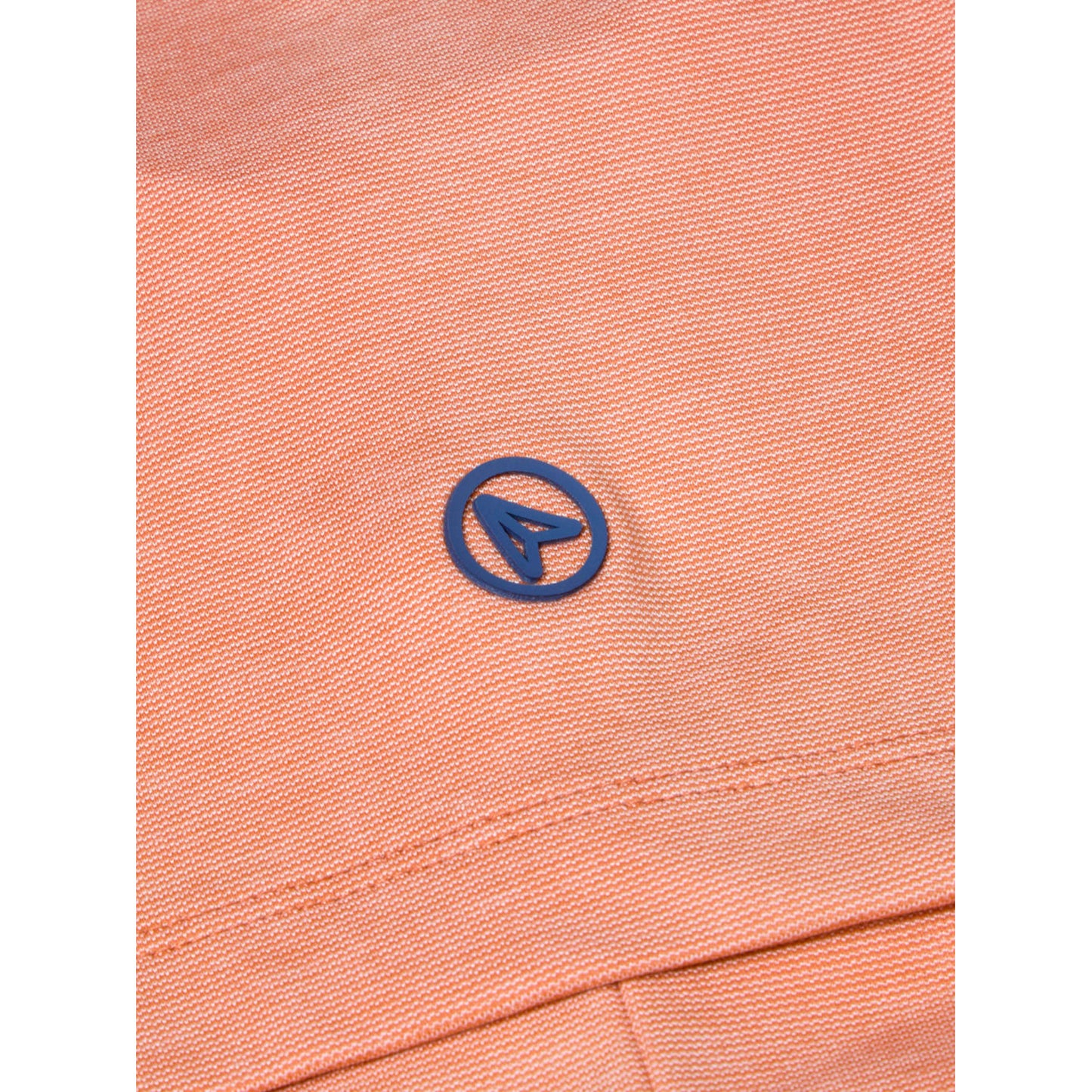 Drifter 55374 55 Light Orange Short Sleeve Polo Shirt