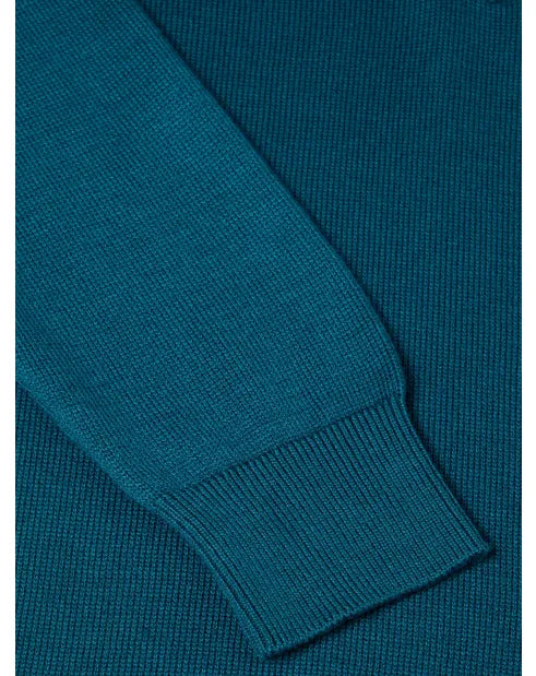 Drifter 55599 268 Teal V-Neck Sweater