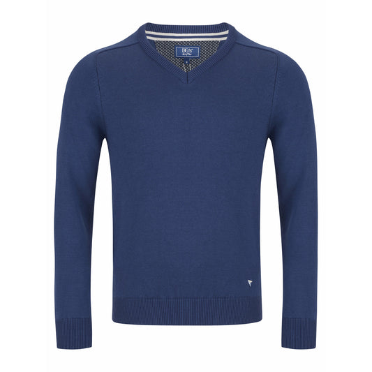 Drifter 55599 28 Blue V-Neck Sweater