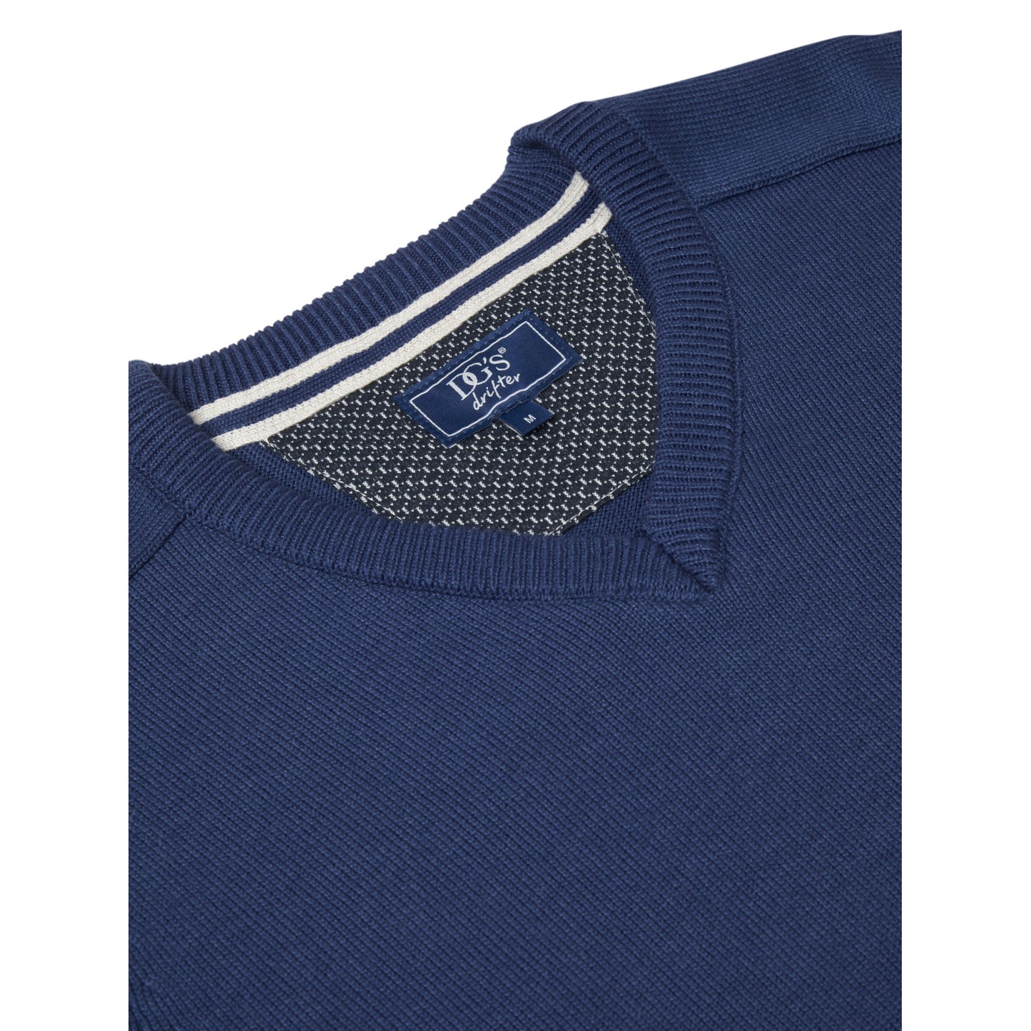 Drifter 55599 28 Blue V-Neck Sweater