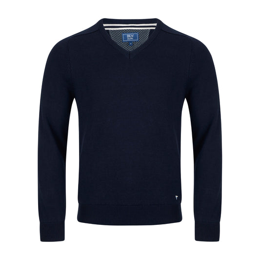 Drifter 55599 78 Navy V-Neck Sweater