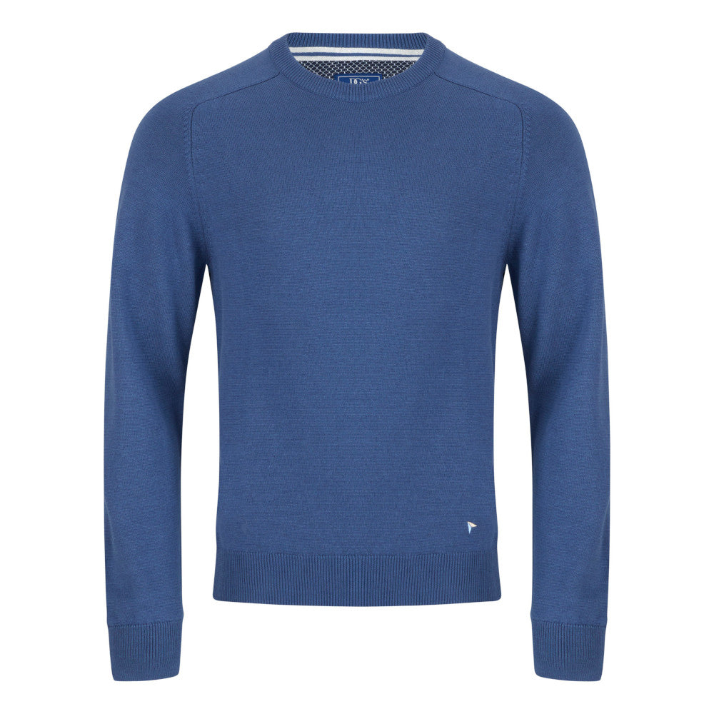 Drifter 55600 262 Airforce Blue Crew Neck Sweater