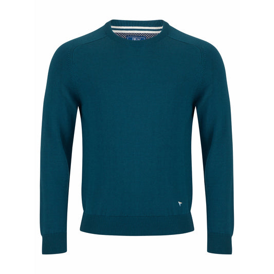 Drifter 55600 268 Teal Crew Neck Sweater