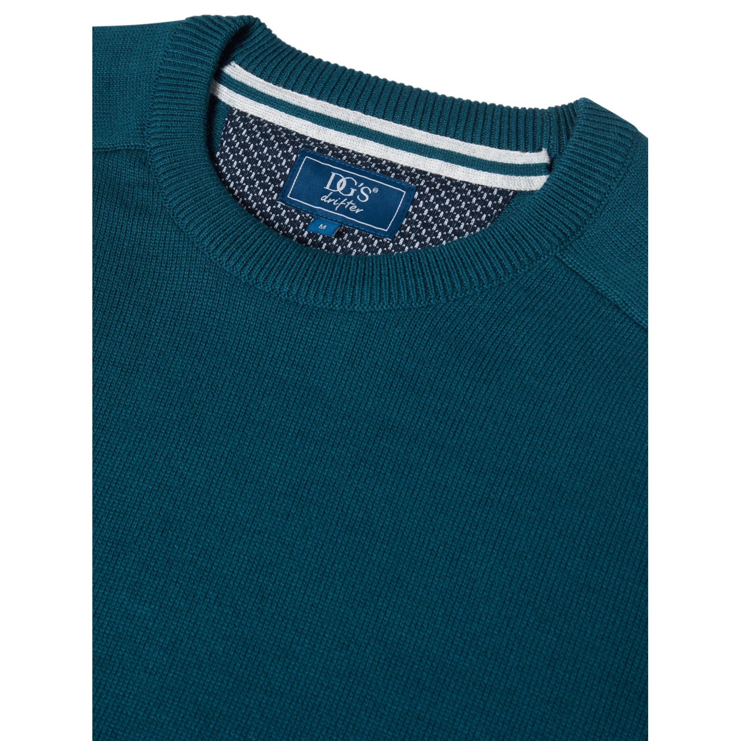Drifter 55600 268 Teal Crew Neck Sweater